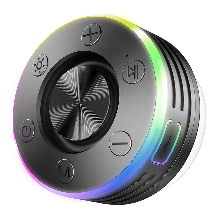 altavoz bluetooth ducha impermeable resistente al agua