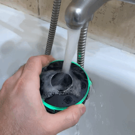 altavoz bluetooth ducha luces rgb radio fm ventosa ipx7 impermeable resistente al agua