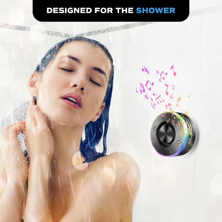 speaker bluetooth shower waterproof